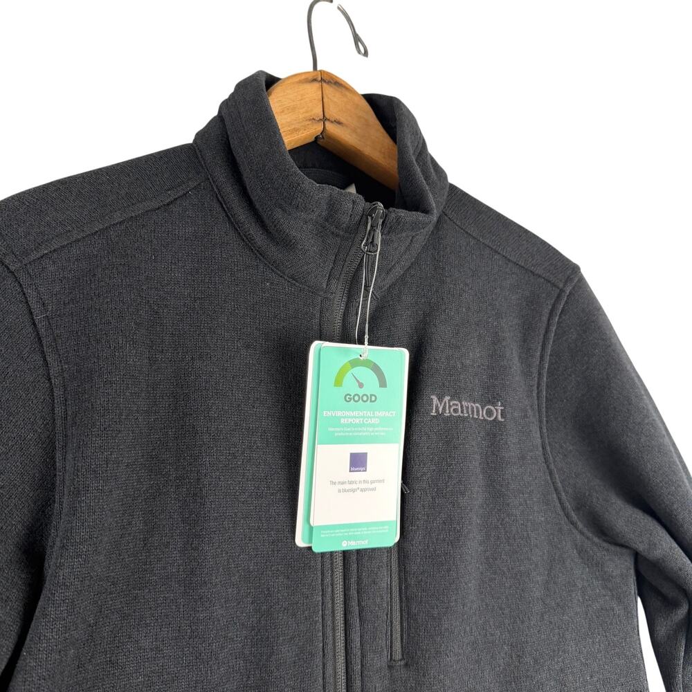 New Marmot Drop Line Jacket Men's 1/4 Zip Fleece Outdoor Hiking  Size SMALL